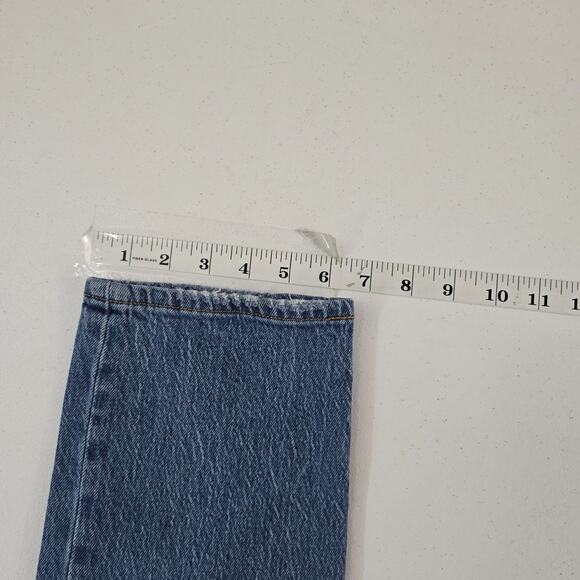 Levi's 501 button fly‎ jeans 28x30 mens medium wash denim 6014 - Picture 8 of 12